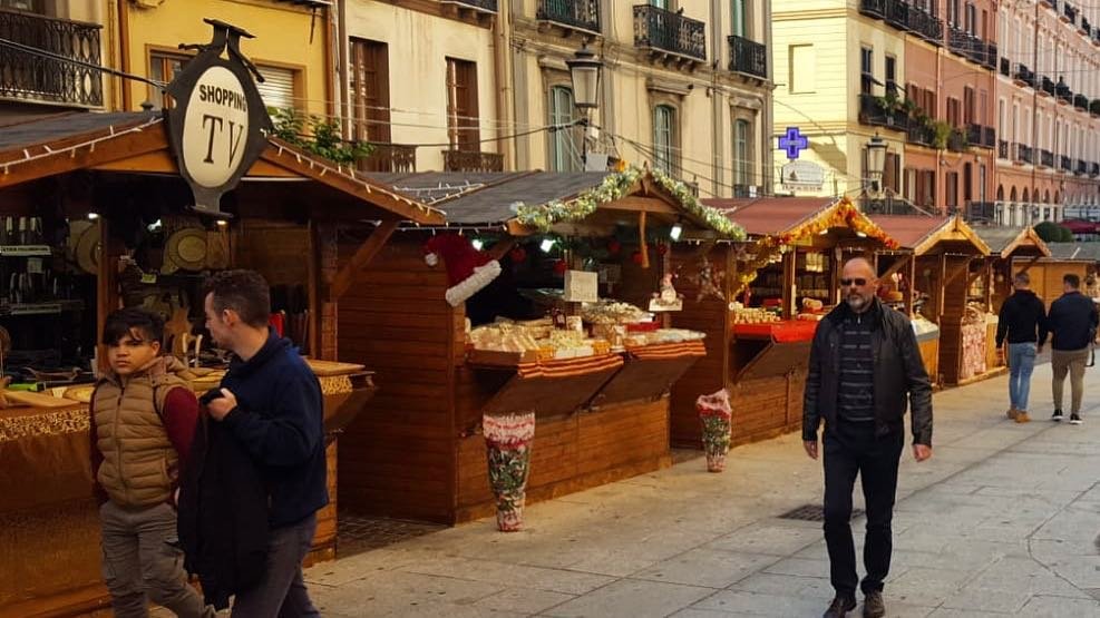 Mercatini nel Corso Vittorio Emanuele II in una foto del blog 